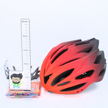 Cyklistická helma Ioutdoor červená 57-62 cm