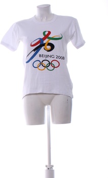 Dámské tričko Beijing 2008 bílé