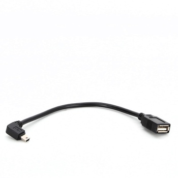 Kabel USB-mini USB černé barvy