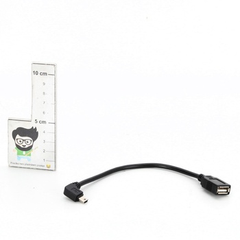 Kabel USB-mini USB černé barvy