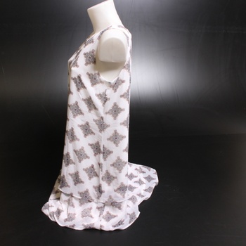 Dámské šaty Comma bílé se vzorem
