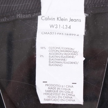 Pánské černé kalhoty Calvin Klein Jeans