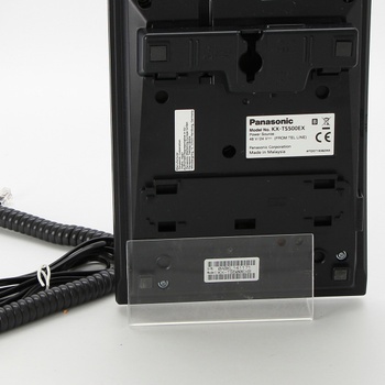 Pevný telefon Panasonic KX-TS500EXB černý