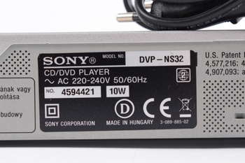 DVD přehrávač Sony DVP - NS32