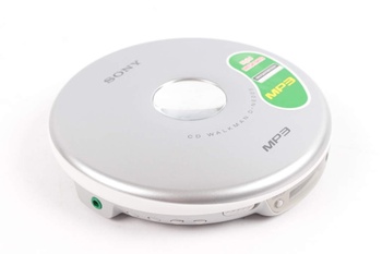 Discman Sony D-NE005 stříbrný