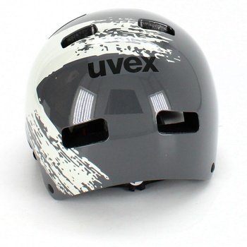 BMX helma Uvex černobílá 51-55