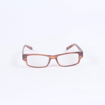 Dioptrické brýle hnědooranžové