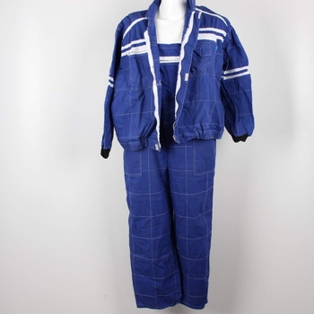 Pracovní bunda a kalhoty Exim modré barvy