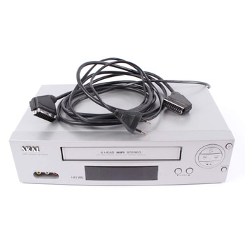 Videorekordér Akai VS-K606N-EE(S) stříbrný