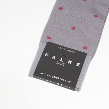 Ponožky šedé s puntíkem Falke 13269