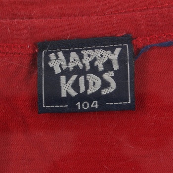Dětské tílko Happy Kids červené barvy