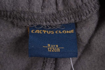 Dětské tepláky Cactus Clone šedé