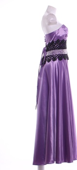 Dámské dlouhé plesové šaty fialové 