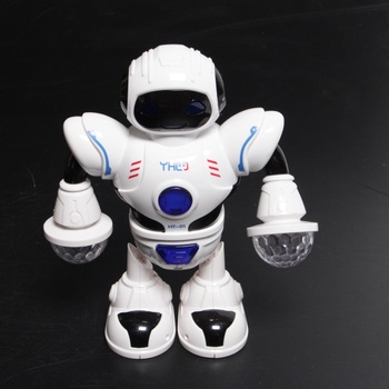 Robot Achort tančí, svítí, hraje