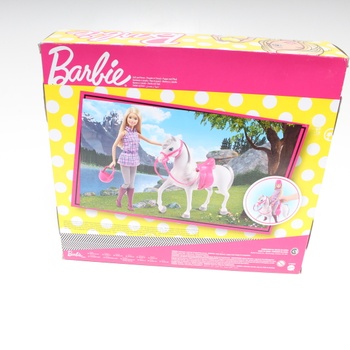 Panenka a kůň Barbie Barbie DHB68