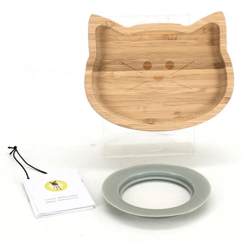 Bambusová miska tvar kočičí hlavy