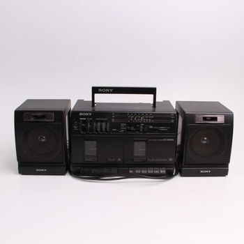 Radiomagnetofon Sony CFS-W390L černý