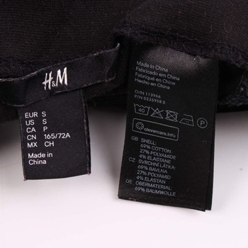 Dámská sukně H&M odstín černé