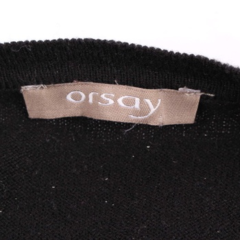 Dámský cardigan Orsay černo-stříbrný