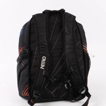 Textilní batoh Nitro černé barvy