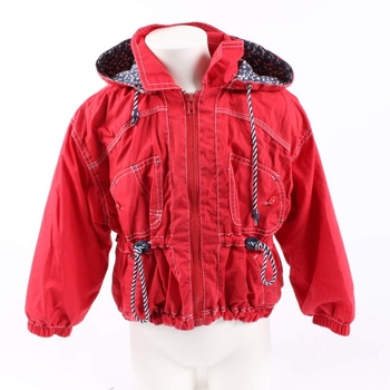 Dětská jarní bunda Zig&Zag červené barvy