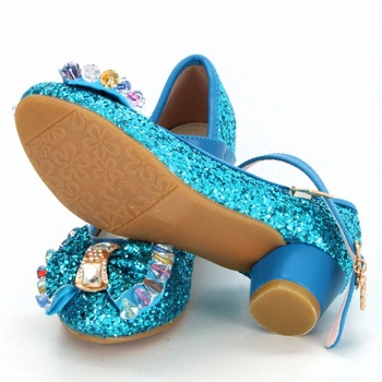 Dětské boty s třpytkami LiUiMiY modré 29