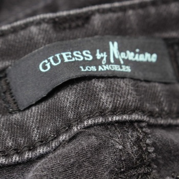 Dámské kalhoty Guess černé barvy