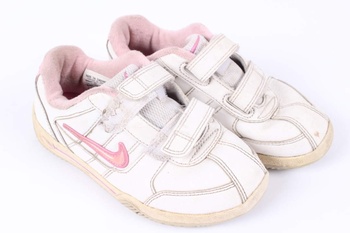 Dívčí tenisky Nike bílo-růžové barvy