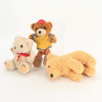 Plyšové hračky medvídci různobarevní