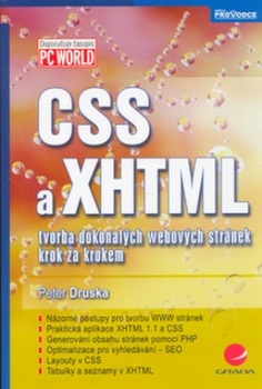 Peter Druska: CSS a XHTML 1. vydání