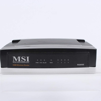 WiFi router MSI RG60SE černý