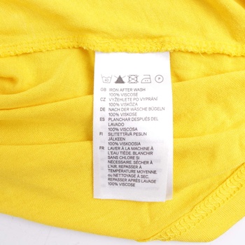 Dámské tričko s volány H&M žluté