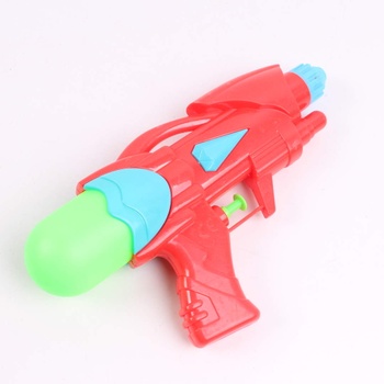 Dětská vodní pistole červeno modro zelená