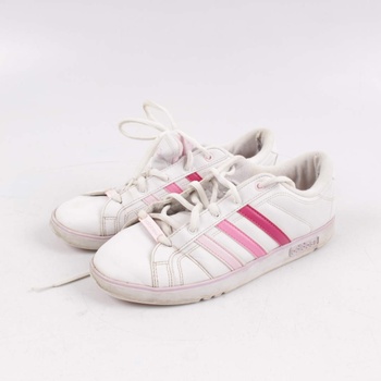 Dámské tenisky Adidas bílé s barevnými pruhy