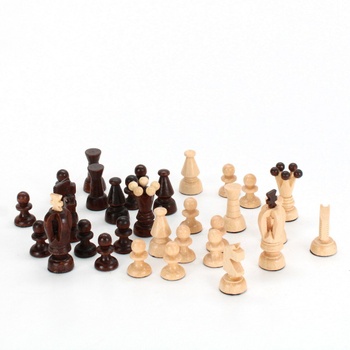 Dřevěné šachy Amazinggirl 25 x 25 cm