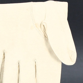 Dámské rukavice prstové bílé