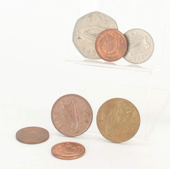 Staré irské mince 7 kusů 