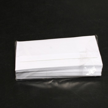 Obálky Herlitz 100 ks 11x22 cm bílé