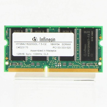 SDRAM Infineon HYS64V16220GDL-7.5-C2 128 MB