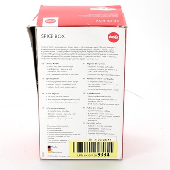 Plastový box Emsa 508457 na 6 druhů koření