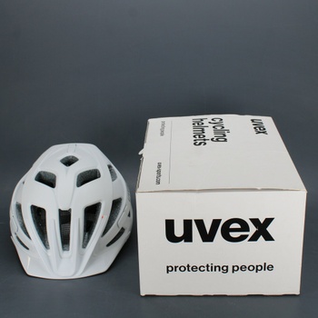 Cyklistická přilba Uvex S410427 bílá 52-57