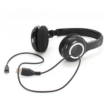 Bezdrátová sluchátka Logitech H600 černošedá