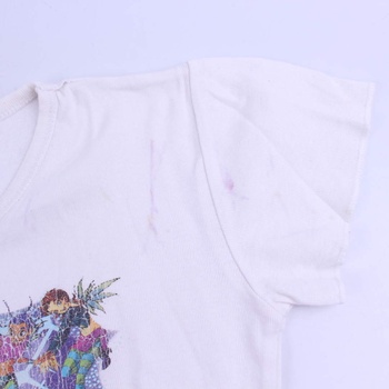Dívčí tričko Disney Witch bílé barvy