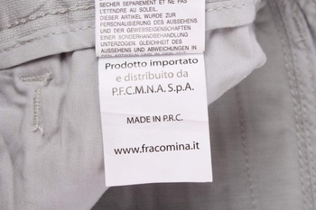 Dámské kalhoty Fracomina šedé