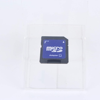 Micro SD adaptér černomodrý