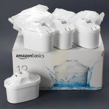 Vodní filtry AmazonBasics pro BRITA, 12 ks