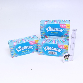 Papírové kapesníky Kleenex Family