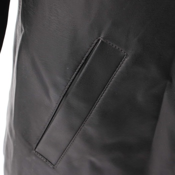 Dámská bunda koženková černá