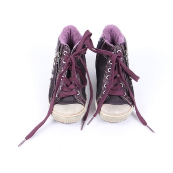 Dětské boty Venice fialové barvy