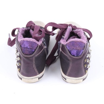 Dětské boty Venice fialové barvy